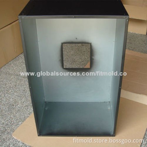 Metal Stamping for Steel Box, with Black Anodizing